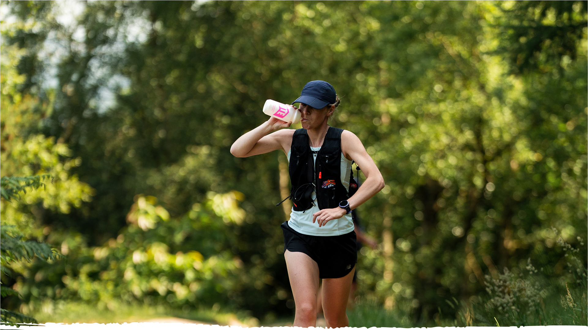 lady running
